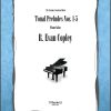 Tonal Preludes nos. 1-5 by R. Evan Copley