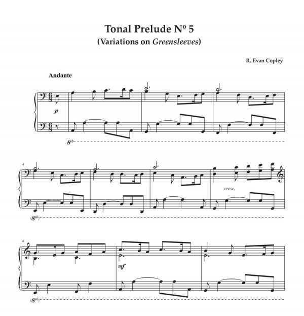 Tonal Preludes no.5 excerpt no.