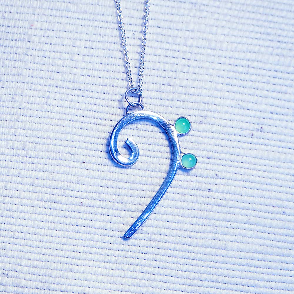 Necklace – Bass Clef