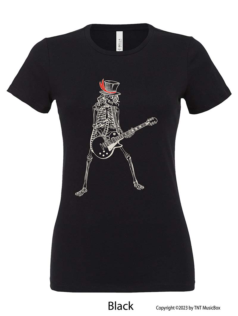 Skeleton Playing Guitar – Relaxed Fit