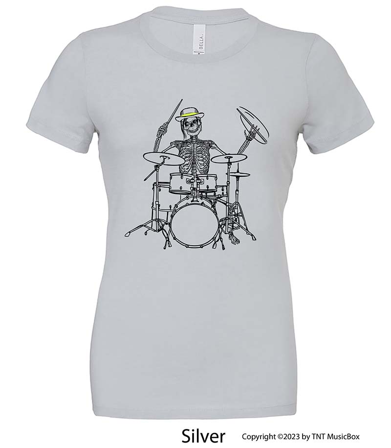 Skeleton Playing Drums – Slim Fit
